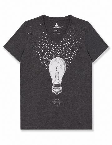 Tricou Bershka, gri inchis