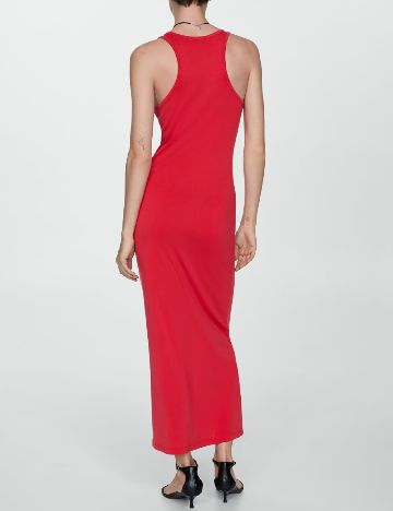 Rochie lunga Mango, rosu