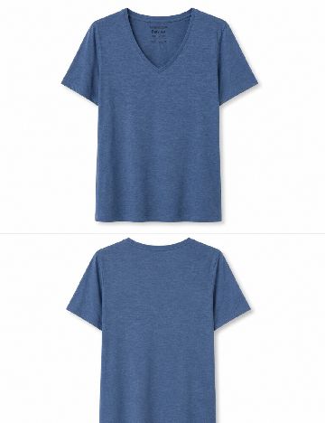 Tricou Bershka, albastru