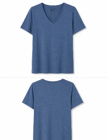 Tricou Bershka, albastru
