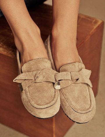Mocasini SHEIN, maro