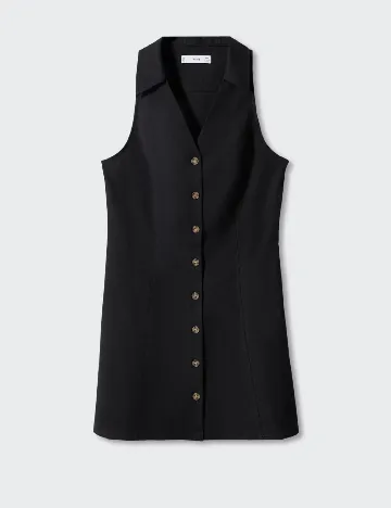 Rochie scurta Mango, negru