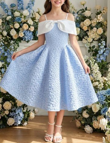 Rochie Shein Kids, bleu