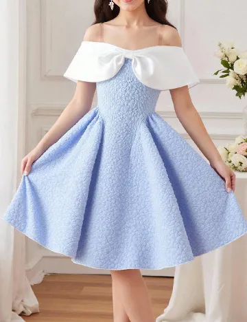 Rochie Shein Kids, bleu