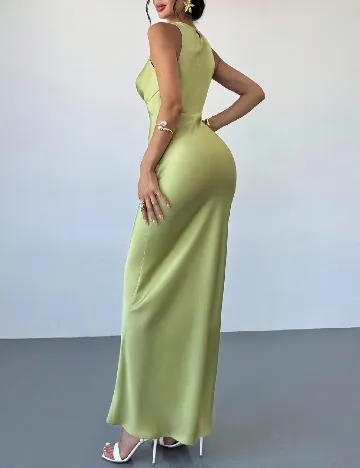 Rochie lunga SHEIN, verde