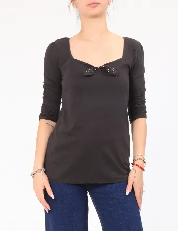 Bluza Bershka, gri inchis