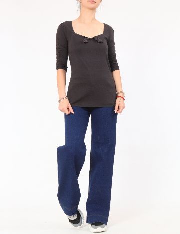 Bluza Bershka, gri inchis