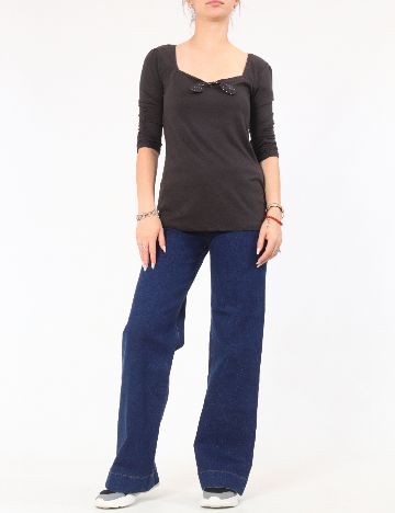 Bluza Bershka, gri inchis