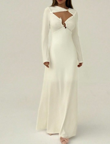 Rochie lunga SHEIN, alb