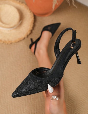 Pantofi SHEIN, negru