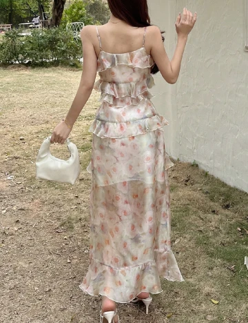Rochie medie Dazy, mix culori