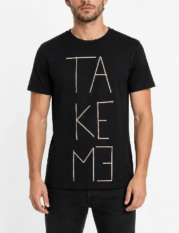 Tricou Bershka, negru