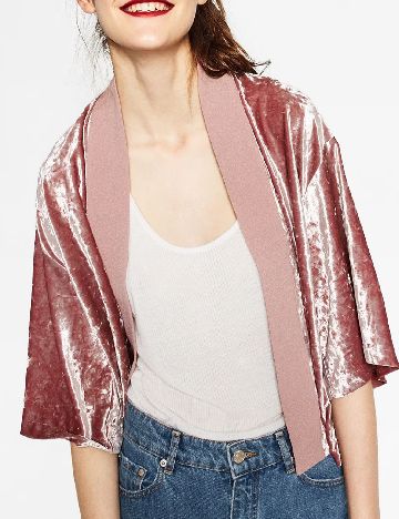 Blazer Zara, roz pudra