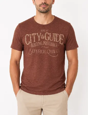 Tricou Bershka, maro