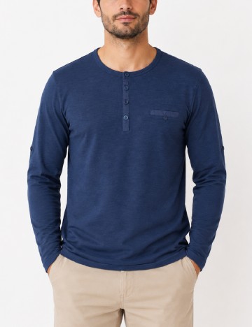 Bluza Bershka, albastru