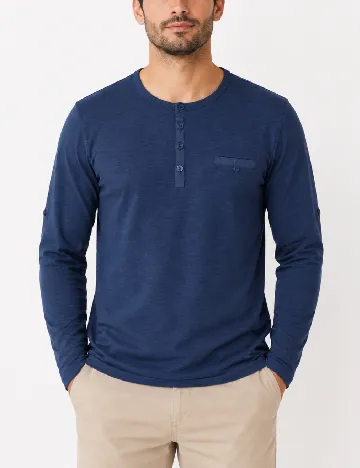 Bluza Bershka, albastru
