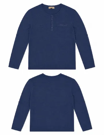 Bluza Bershka, albastru