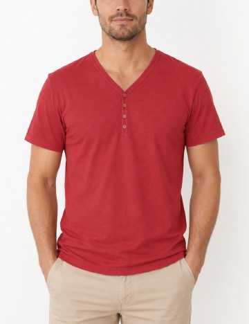 Tricou Bershka, rosu