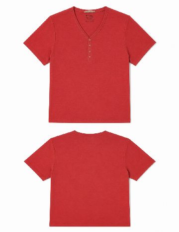 Tricou Bershka, rosu