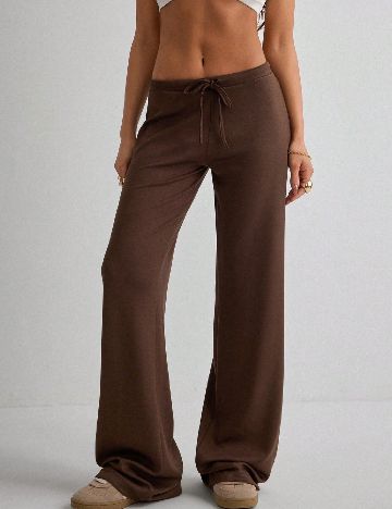 Pantaloni SHEIN, maro