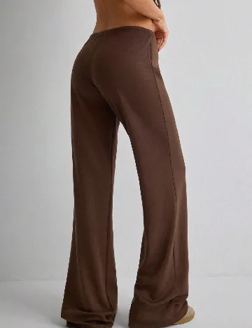 Pantaloni SHEIN, maro