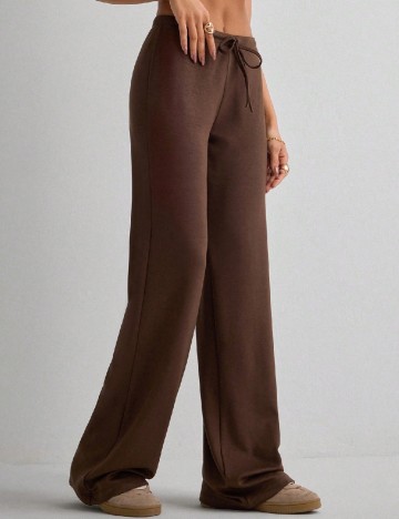 Pantaloni SHEIN, maro