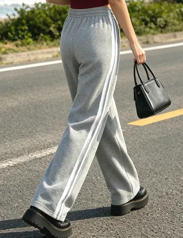 Pantaloni SHEIN, gri
