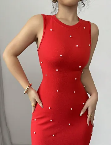 Rochie lunga SHEIN, rosu