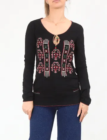 Bluza Bershka, negru