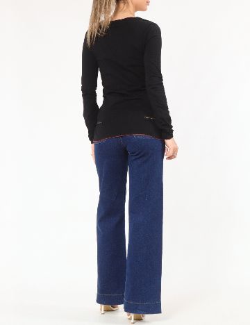 Bluza Bershka, negru