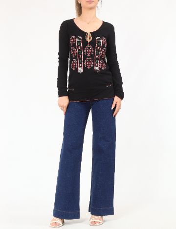 Bluza Bershka, negru
