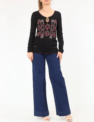 Bluza Bershka, negru