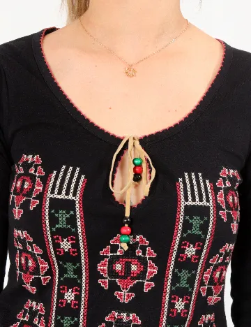 Bluza Bershka, negru