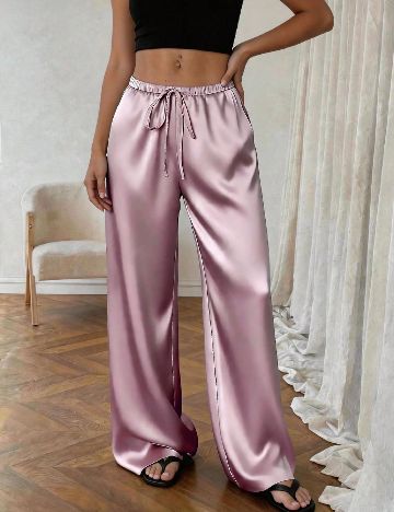 Pantaloni SHEIN, roz