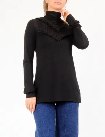 Bluza Bershka, negru