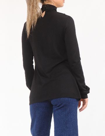 Bluza Bershka, negru