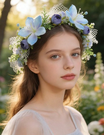Coronita Shein Kids, mix culori