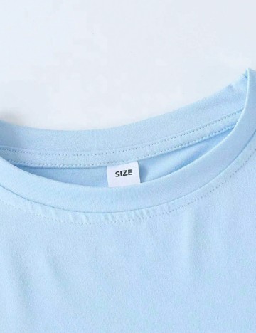 Tricou Shein Kids, bleu