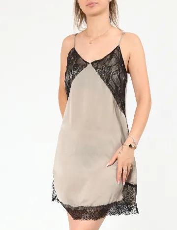 Rochie de noapte Pull&Bear, verde