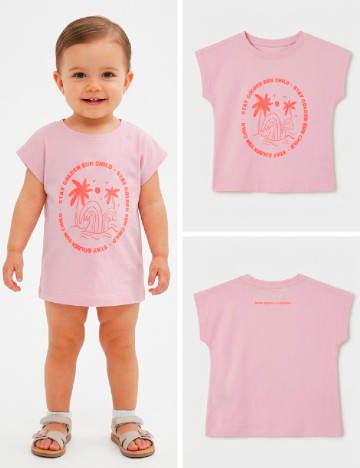 Tricou Zara, roz