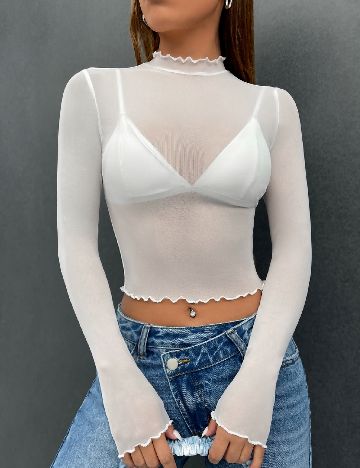 Bluza SHEIN, alb