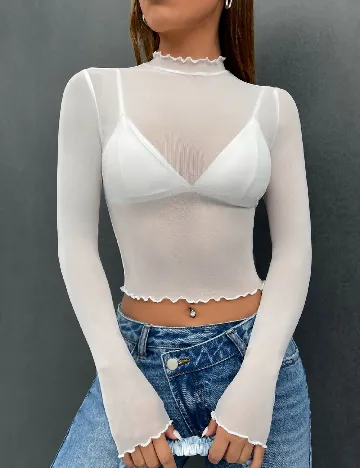 Bluza SHEIN, alb