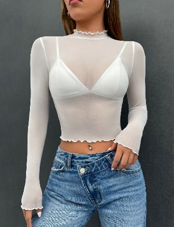 Bluza SHEIN, alb