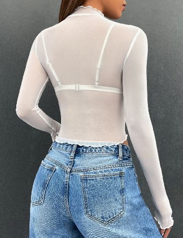Bluza SHEIN, alb
