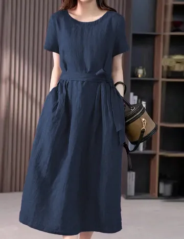 Rochie medie SHEIN, albastru