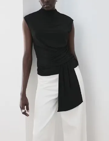 Bluza Mango, negru