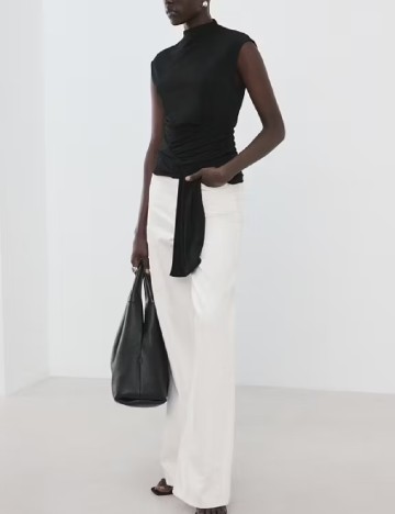 Bluza Mango, negru