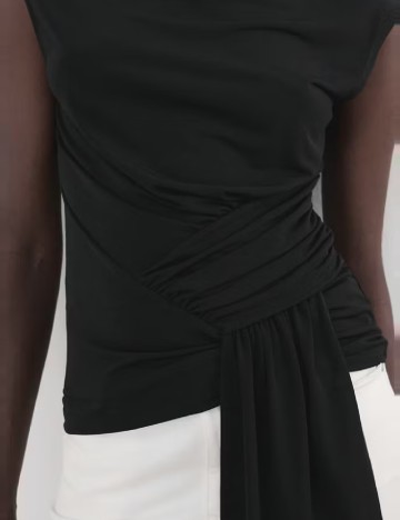 Bluza Mango, negru