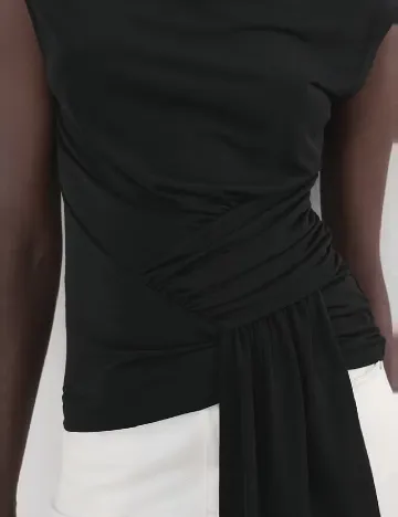 Bluza Mango, negru
