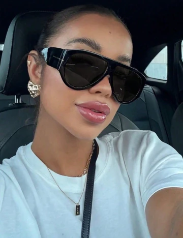 Ochelari de soare SHEIN, negru